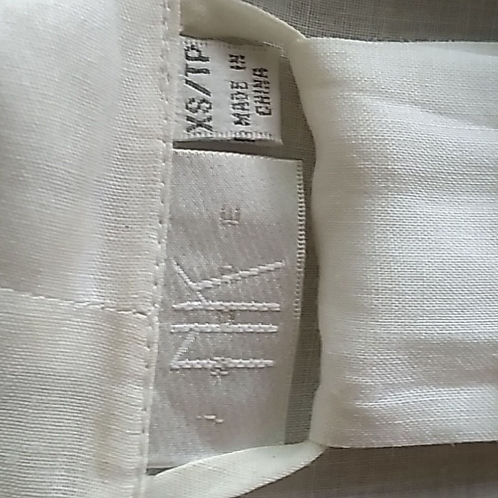White Linen Robe, XS